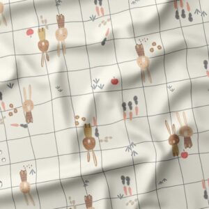 Enrollagateo Simple Impermeable - Estampado Conejitos