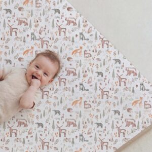 Enrollagateo Simple - estampado animales del bosque